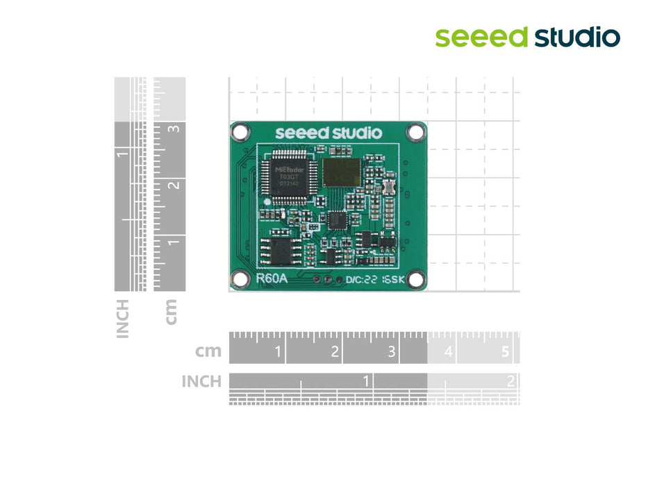 MR60BHA1 60GHz mmWave Module - Respiratory Heartbeat Detection | FMCW | Sync Sense | Privacy Protect