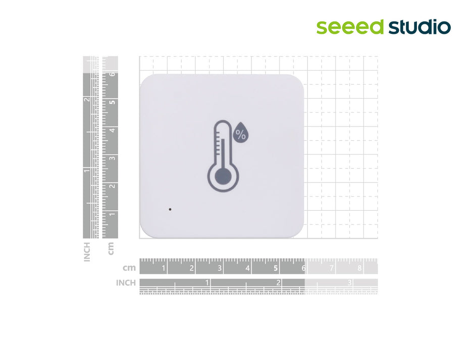 LHT52 Indoor LoRaWAN Air Temperature and Humidity Sensor - US915, Smart home, Smart office, Smart factory