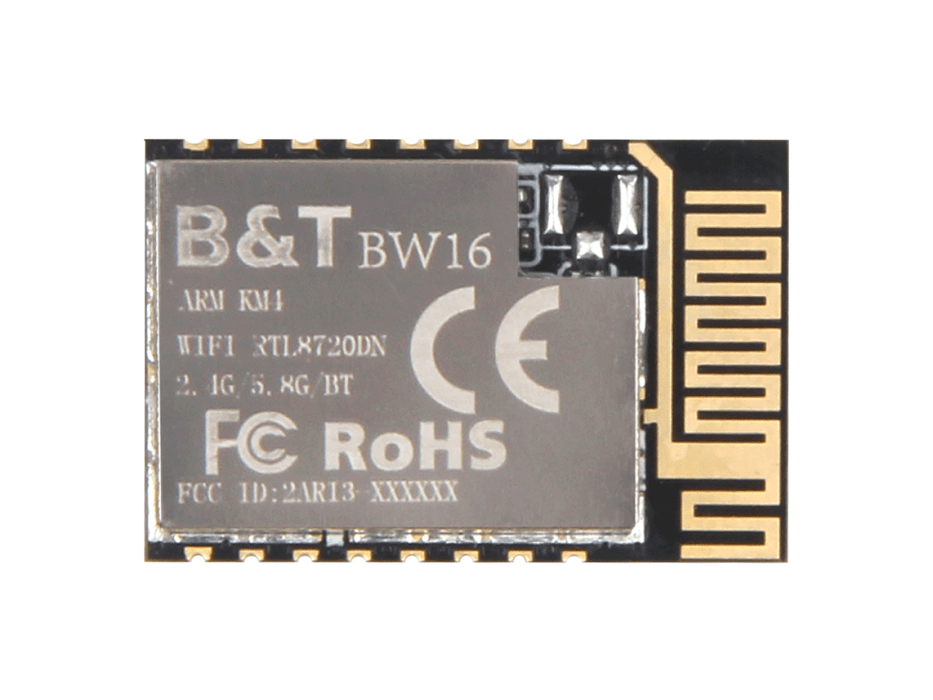 Realtek RTL8720DN 2.4G/5G Dual Bands Wireless and BLE5.0 Combo Module