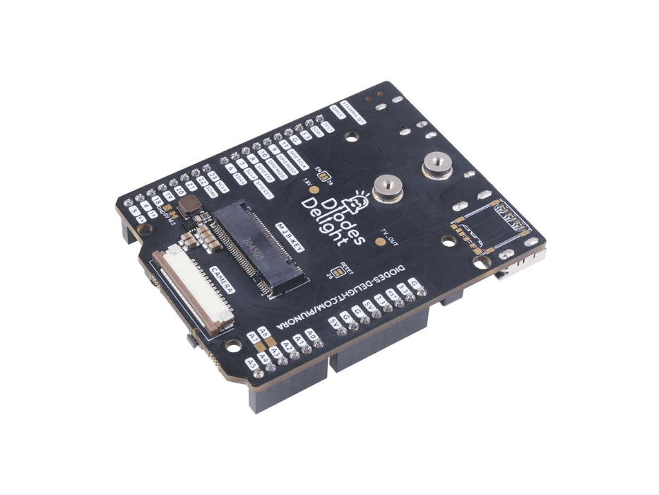 Piunora Raspberry Pi CM4 carrier board - standard HDMI port | M.2 B-KEY | PCI-e | ADC | Qwiic/Stemma QT connector - programmed with Linux