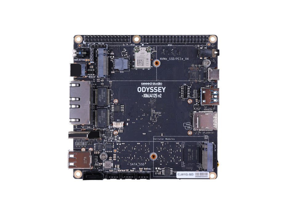 ODYSSEY - X86J4125800 v2 - with Linux and RP2040 Core