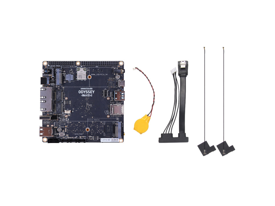 ODYSSEY - X86J4125800 v2(TELEC) -  Linux and RP2040 Core