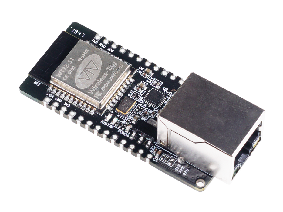 Serial to Ethernet Module based on ESP32 series - WT32-ETH01