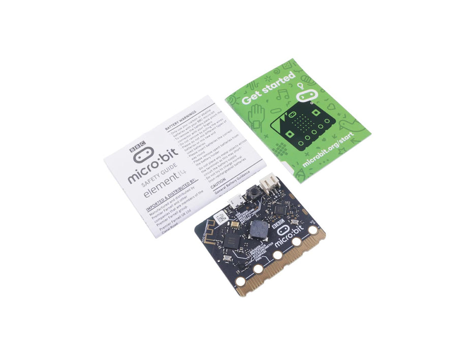 Micro:Bit V2.2- Card size MCU with Onboard Speaker, Accelerometer, MEMS microphone,2.4GHz radio/ BLE 5.0