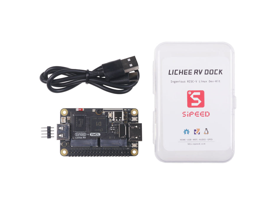 Lichee RV Dock Allwinner D1 SoC - RISC-V Linux development kit - High Integration &amp; Open-Source