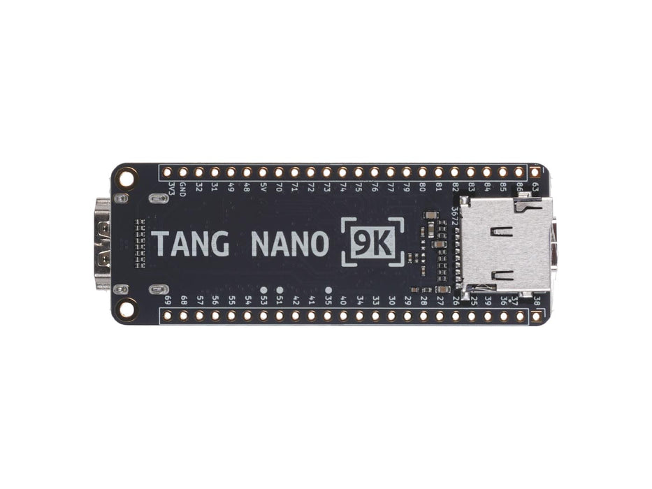 Tang Nano 9k FPGA board - Gowin GW1NR-9 FPGA with 8640 LUT4 + 6480 flip flops