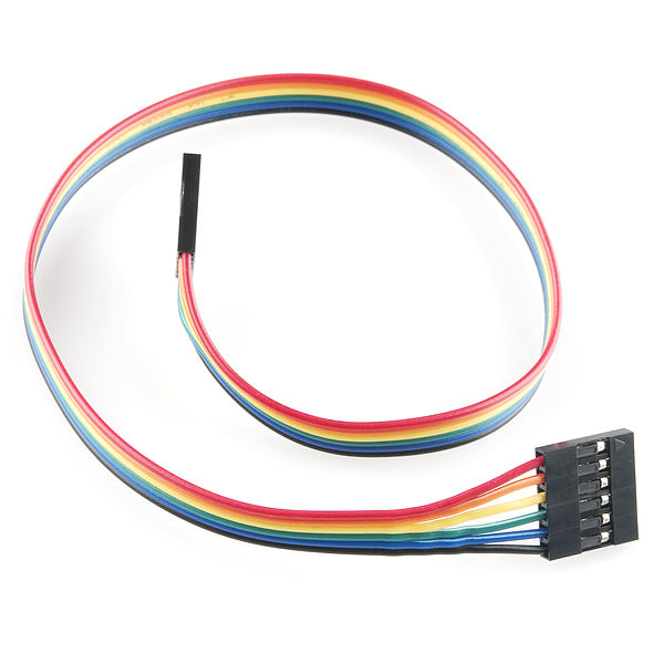 Jumper Wire - 0.1\", 6-pin, 12\"