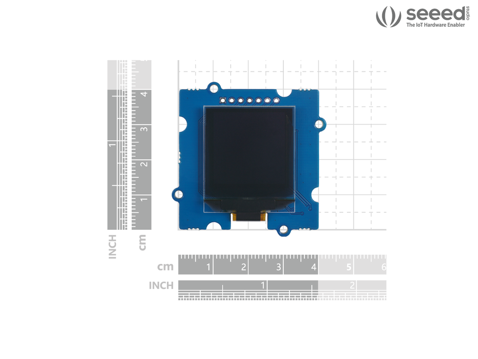 Grove - OLED Display 1.12 (SH1107) V3.0 - SPI/IIC -3.3V/5V