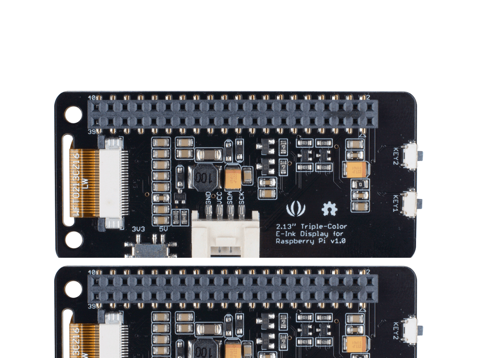 2.13'' Triple-Color E-Ink Display for Raspberry Pi