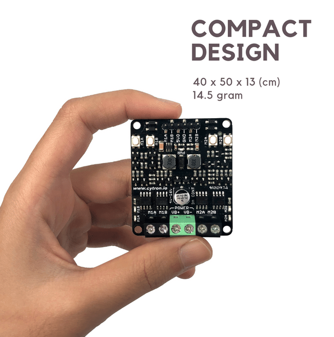 MAKER MDD3A - Dual channel 3A DC Motor Driver