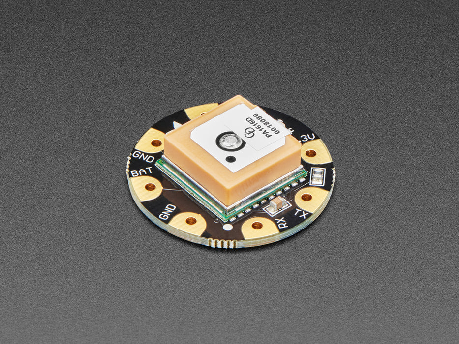 Angle shot of Flora Wearable Ultimate GPS Module