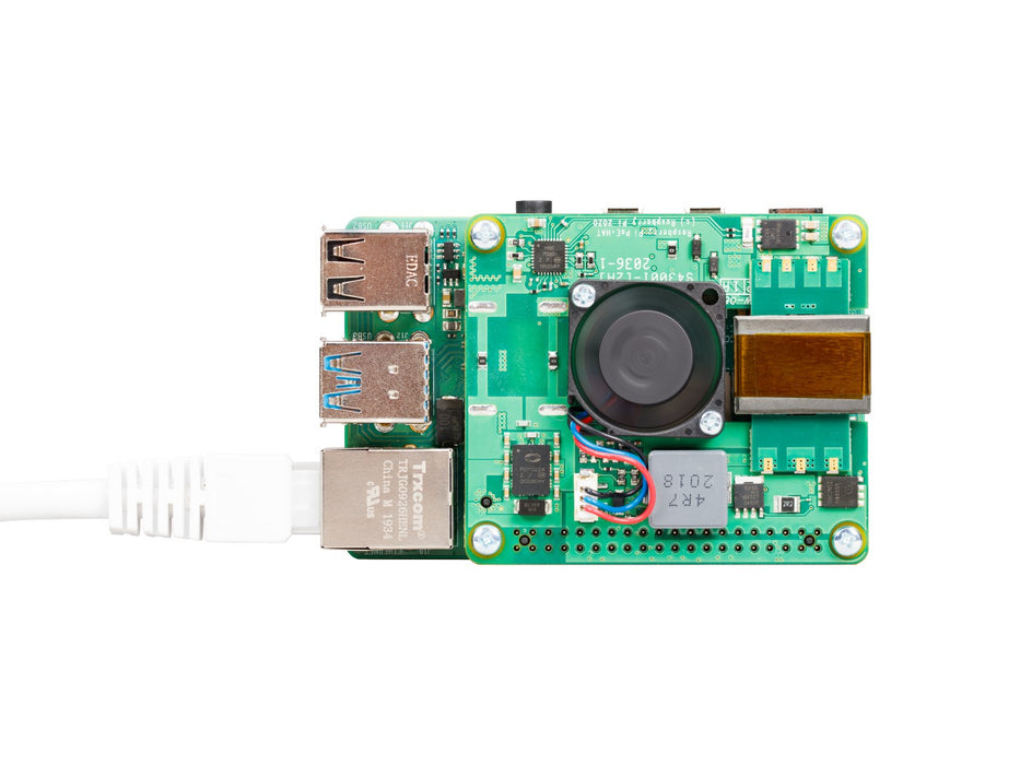 Raspberry Pi PoE+ HAT for Raspberry Pi 4B/3B+