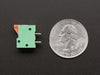 Top view of five Configurable Spring Terminal Blocks - 3 Pin 0.1"