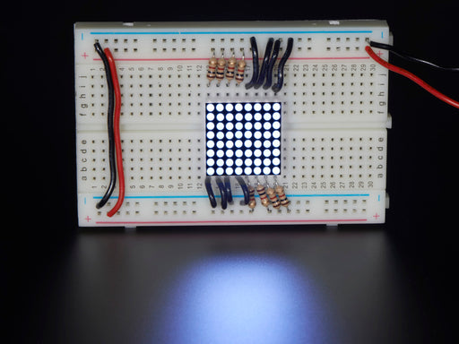 Miniature 8x8 White-ULTRA Bright Led Matrix.