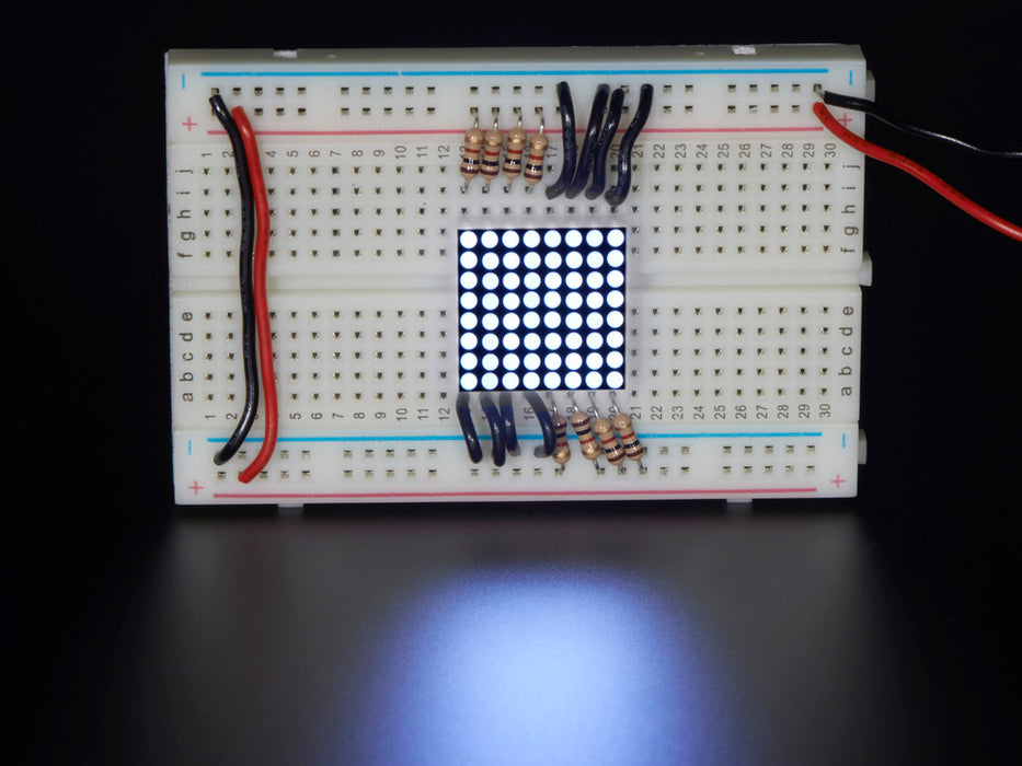 Miniature 8x8 White-ULTRA Bright Led Matrix.