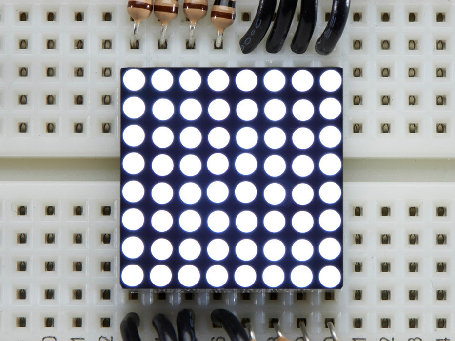 Miniature 8x8 White-ULTRA Bright Led Matrix.