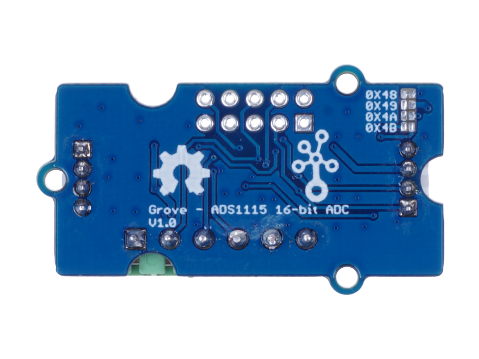 Grove - 4 Channel 16-bit ADC (ADS1115) w/ Programmable Amplifier Gain