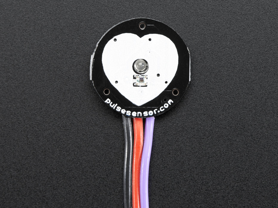 Pulse sensor with three long wires