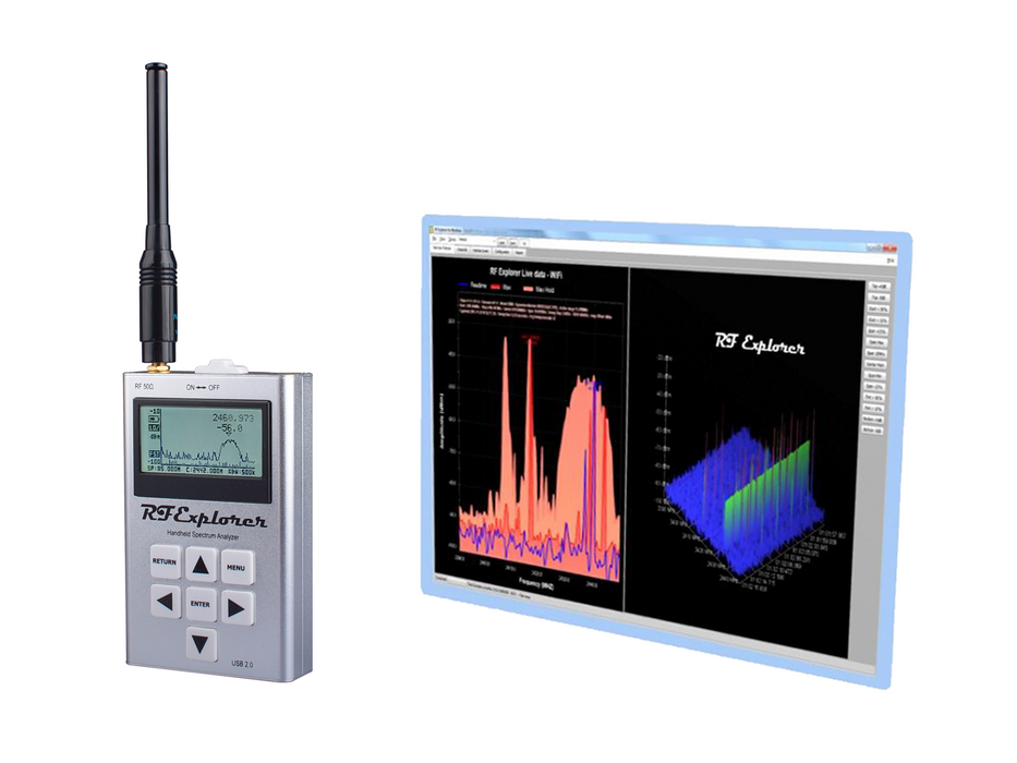 RF Explorer WSUB1G Spectrum Analyzers