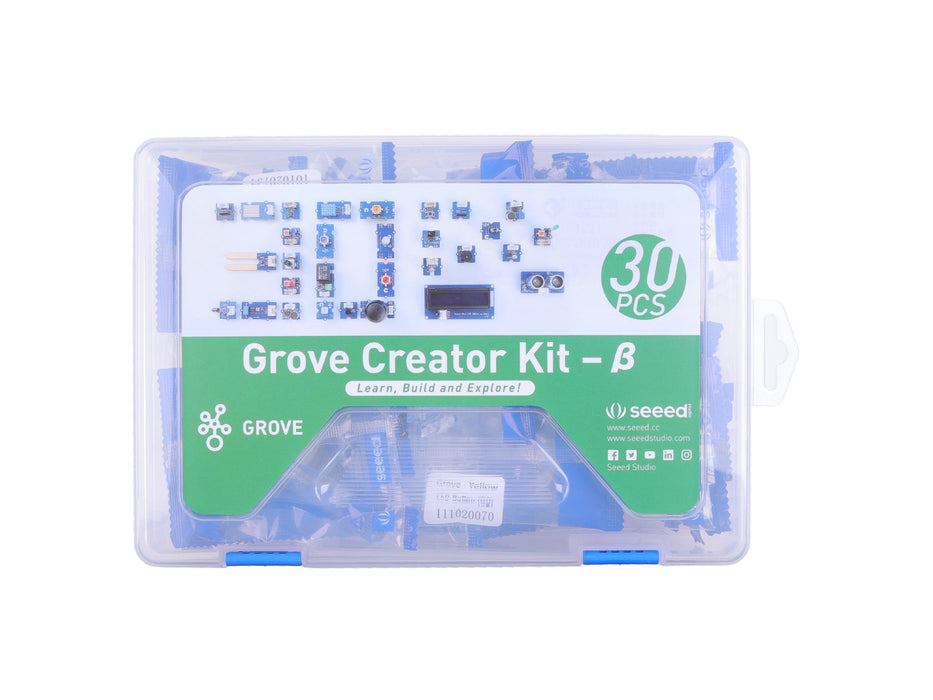 Grove Creator Kit - β - 30 Grove functional modules in one box, cost-effective, free&detailed tutorials, beginner-friendly, project-helper