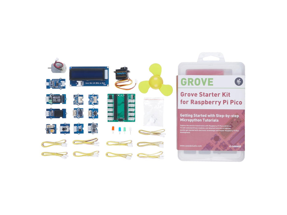 Grove Starter Kit for Raspberry Pi Pico with Free Course