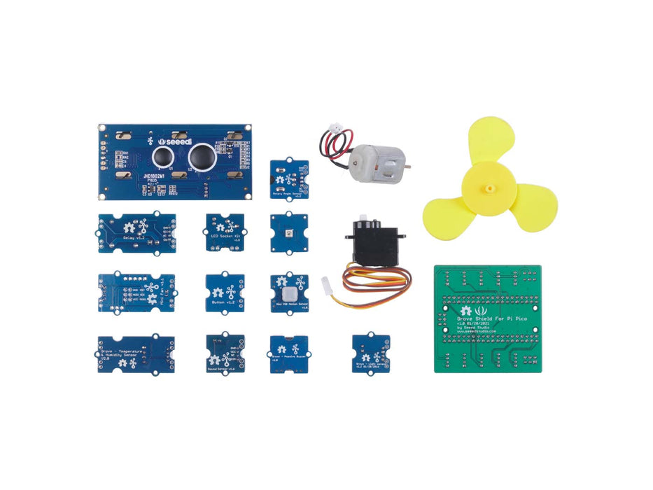 Grove Starter Kit for Raspberry Pi Pico with Free Course