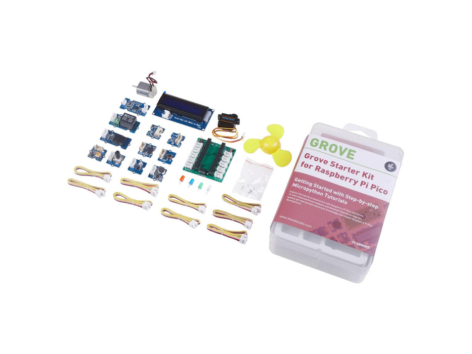 Grove Starter Kit for Raspberry Pi Pico with Free Course