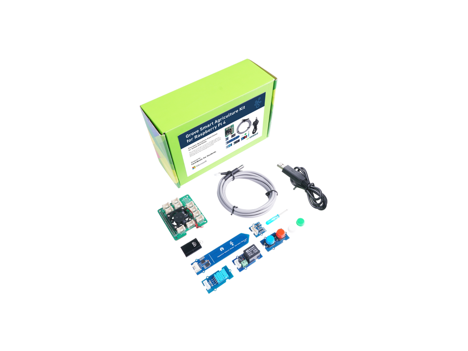 Grove Smart Agriculture Kit for Raspberry Pi 4 - designed for Microsoft FarmBeats for Students