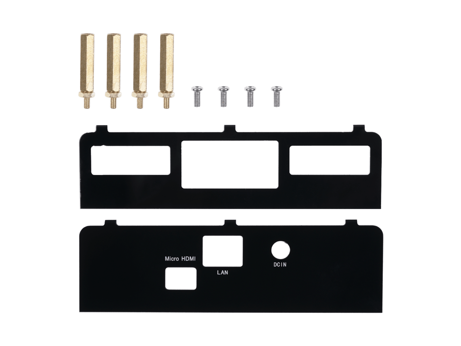 re_computer case: Side Panels For BeagleBone  Black With Standoffs