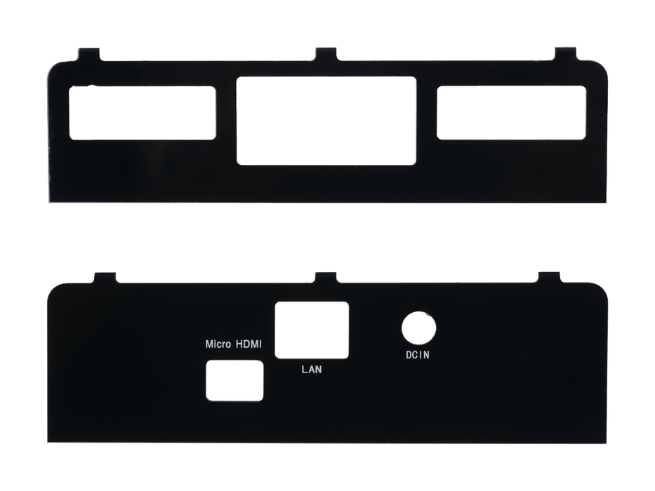 re_computer case: Side Panels For BeagleBone  Black With Standoffs