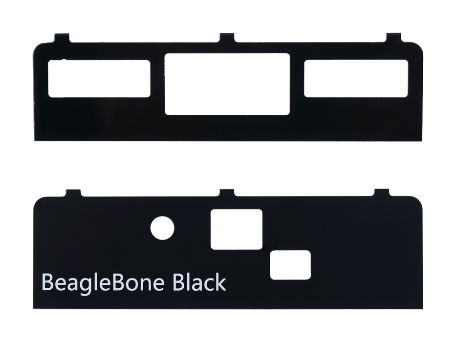 re_computer case: Side Panels For BeagleBone  Black With Standoffs