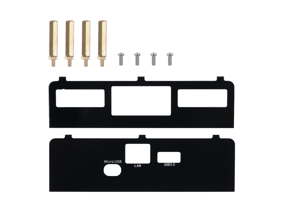 re_computer case: Side Panels For BeagleBone  Green With Standoffs