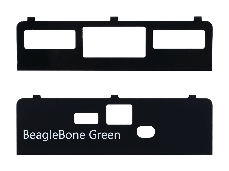 re_computer case: Side Panels For BeagleBone  Green With Standoffs