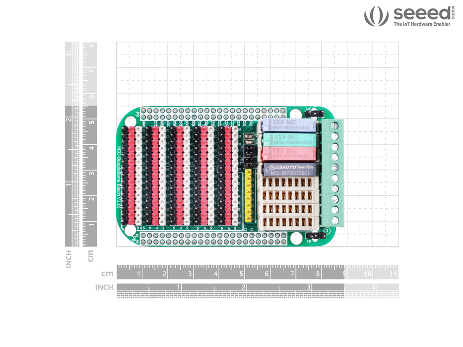 MIO-BeagleBone Black Starter-Kit with Expansion Board, 4 M5S I/O modules and PLC - compatible with BeagleBone Black development board