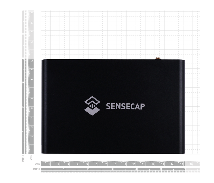 SenseCAP M1 LoRaWAN Indoor Gateway(4G RAM+SX1302) - AS923 (Japan)-Without Adapter