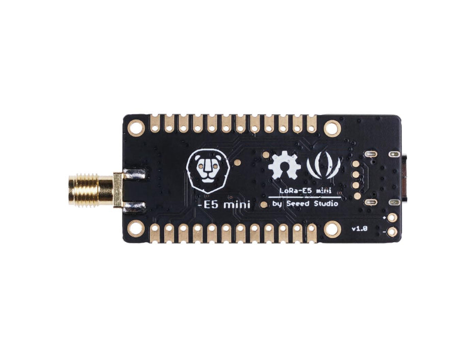 Wio-E5 mini Dev Board - STM32WLE5JC, ARM Cortex-M4 and SX126x embedded, supports LoRaWAN on EU868 & US915