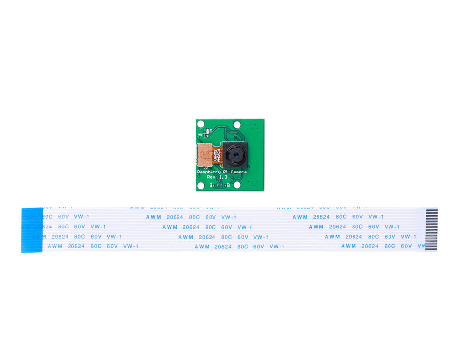 OV5647-62 FOV Camera Module for Raspberry Pi 3B+4B - Fisheye Lens, 2592 x 1944 - suitable for large or night landscape surveillance