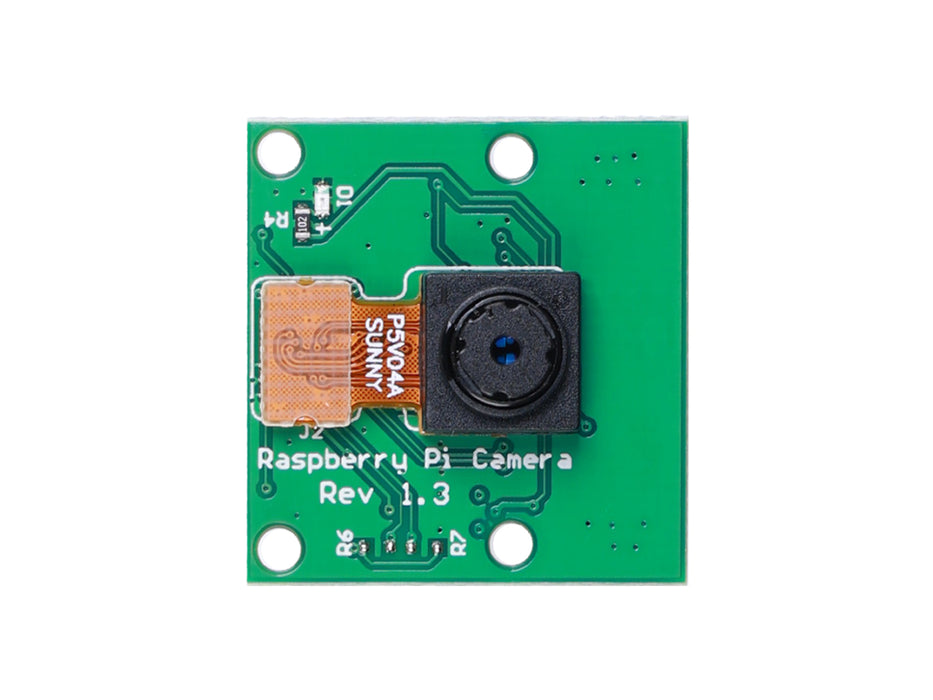 OV5647-62 FOV Camera Module for Raspberry Pi 3B+4B - Fisheye Lens, 2592 x 1944 - suitable for large or night landscape surveillance