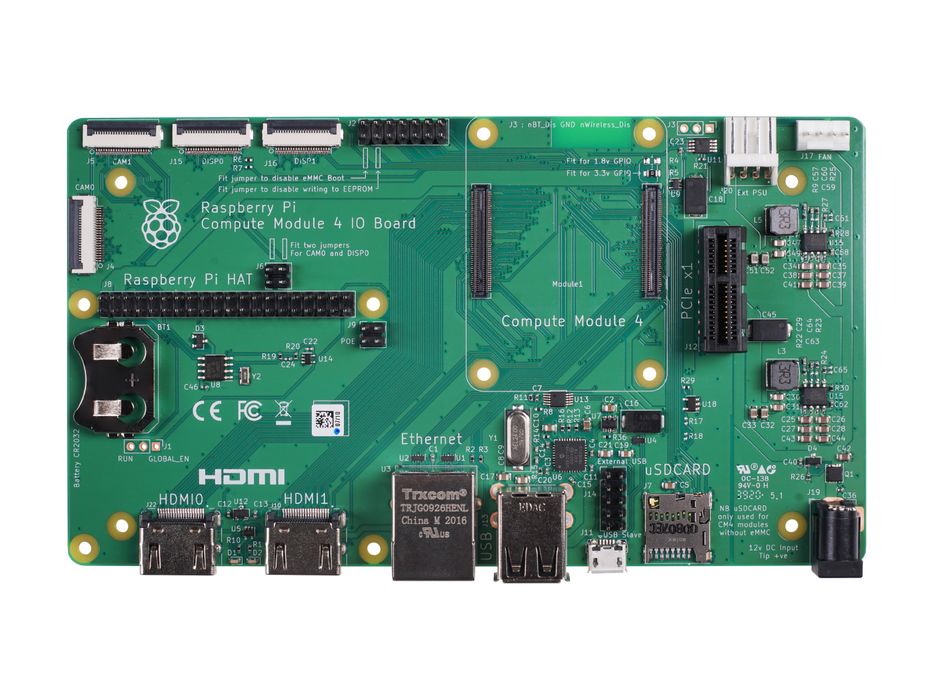 Raspberry Pi Compute Module 4 IO Board