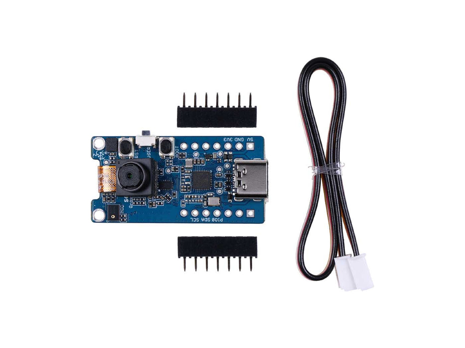 Grove - Vision AI Module with Himax HX6537-A processor, thumb-size AI-powered OV2640 camera sensor, support YOLO v5 and Edge Impulse