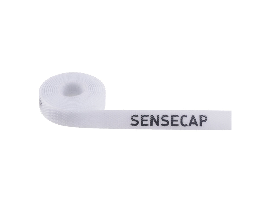 SenseCAP Hoop and Loop Cable Tie White (1m)