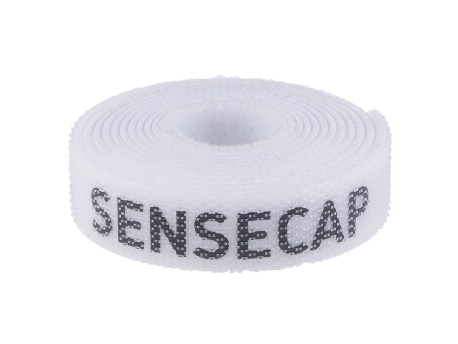 SenseCAP Hoop and Loop Cable Tie White (1m)