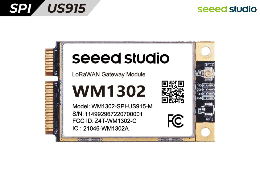 Wio-WM1302 LoRaWAN Gateway Module (SPI) - US915