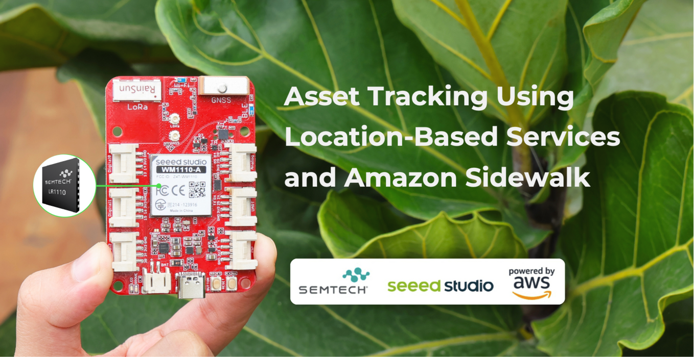 LPWAN Asset Tracker Dev Kit for Amazon Sidewalk – Wio Tracker 1110