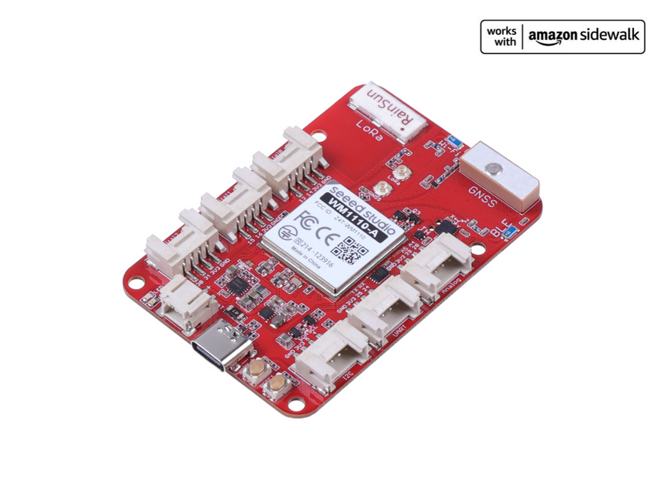 LPWAN Asset Tracker Dev Kit for Amazon Sidewalk – Wio Tracker 1110