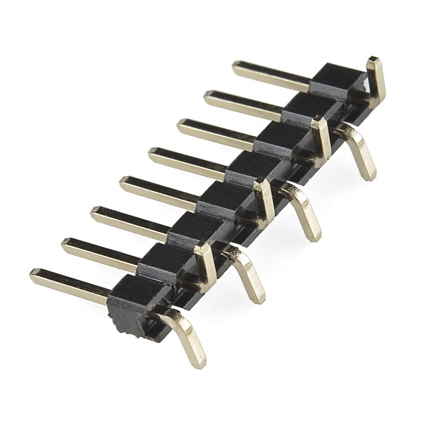 Header - 8-pin Male (SMD, 0.1\")