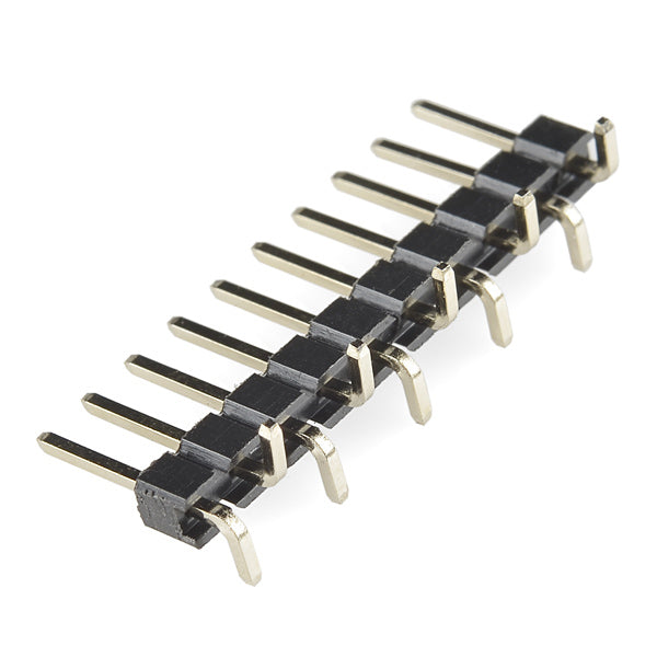 Header - 10-pin Male (SMD, 0.1\")