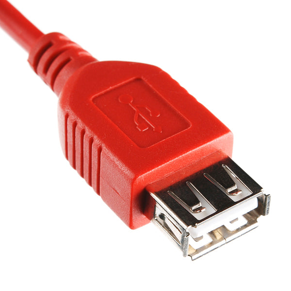 USB OTG Cable - Female A to Micro A -  10cm