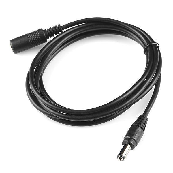 Barrel Jack Extension Cable - MF (6 ft)