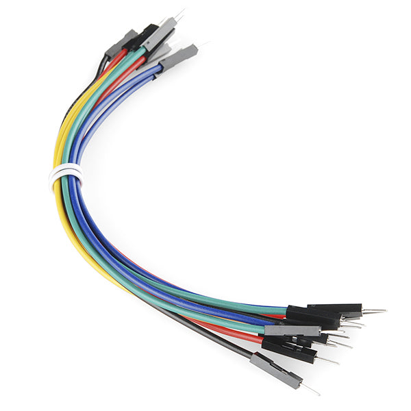 Jumper Wires Premium 6\" M/M - 20 AWG (10 Pack)